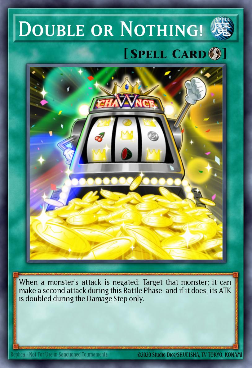 Double or Nothing! Yu-Gi-Oh card