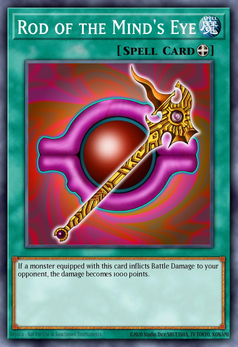 Rod of the Mind's Eye Yu-Gi-Oh card