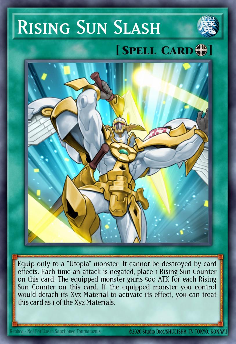 Rising Sun Slash Yu-Gi-Oh card