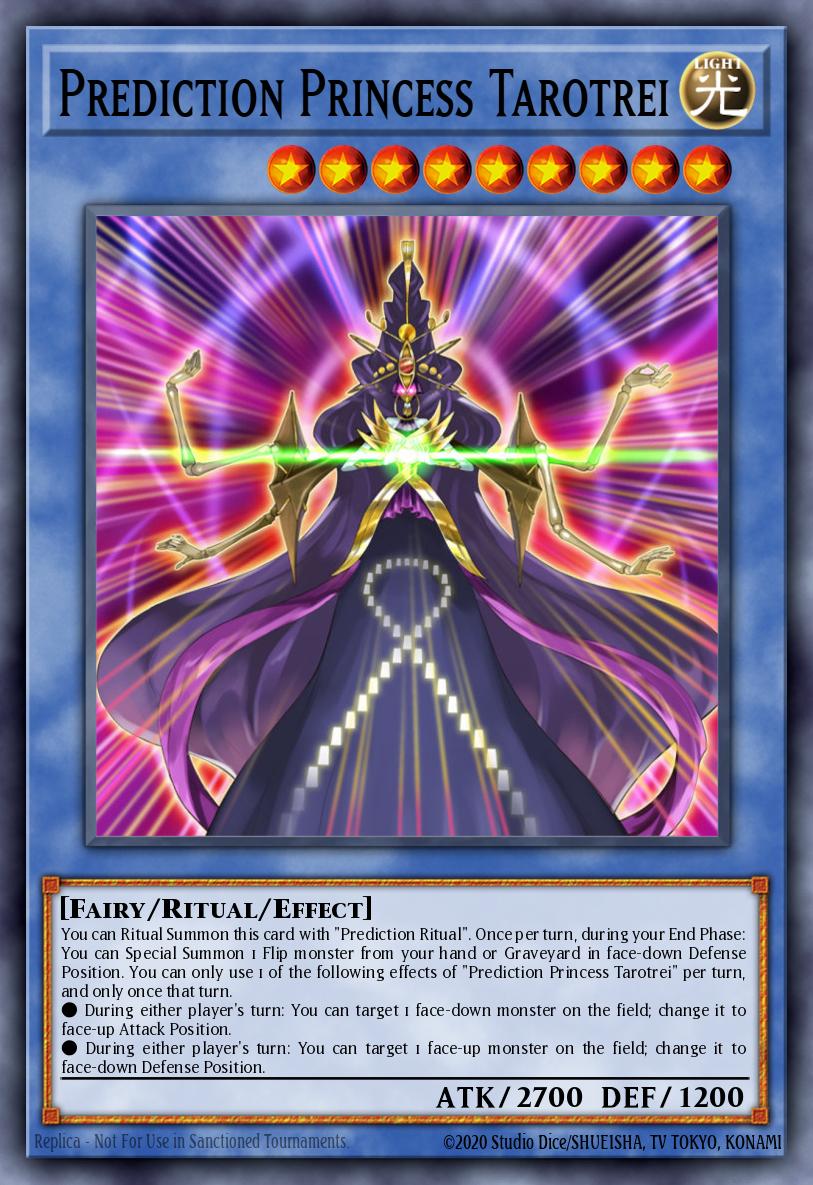 Prediction Princess Tarotrei Yu-Gi-Oh card