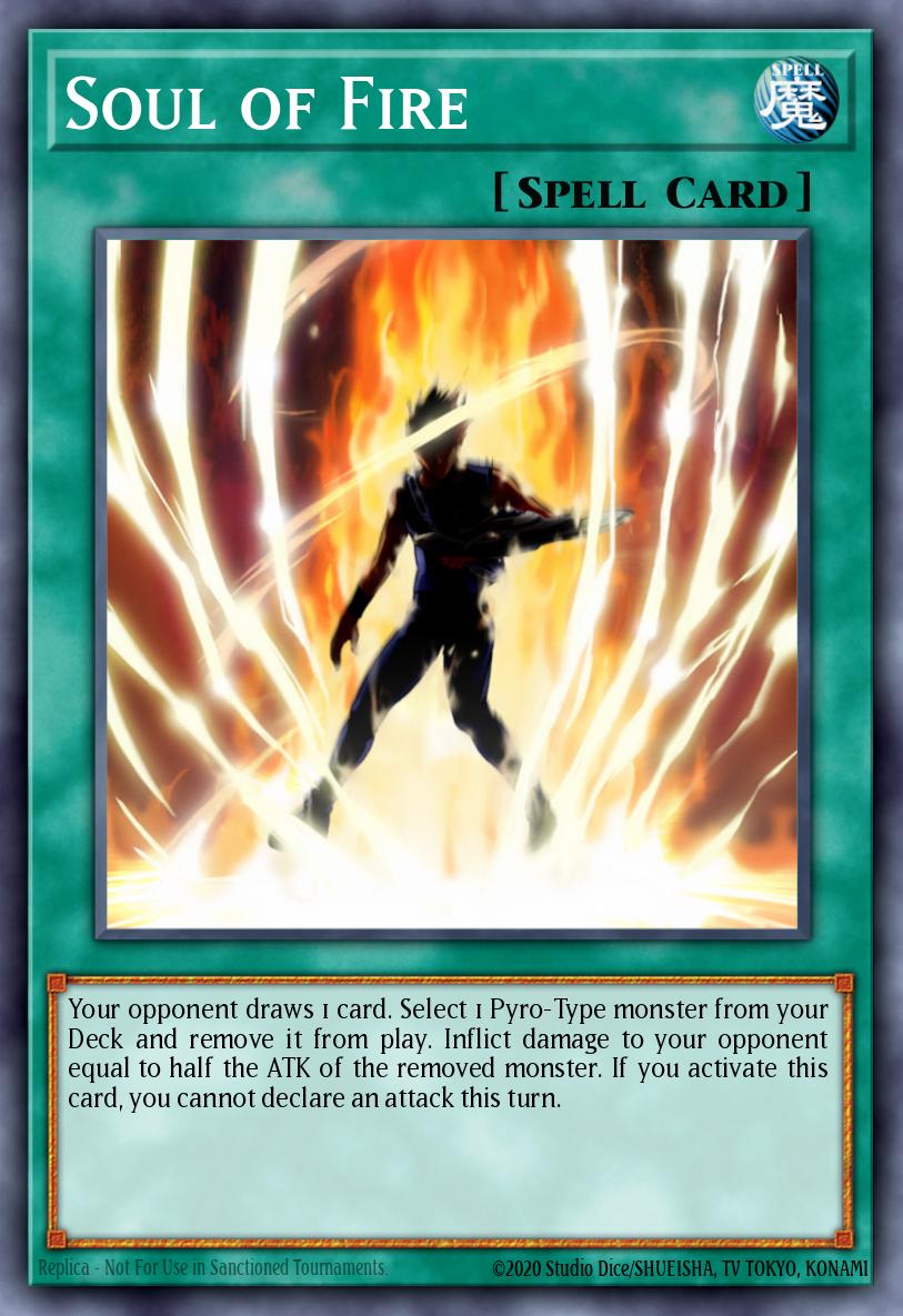 Soul of Fire Yu-Gi-Oh card