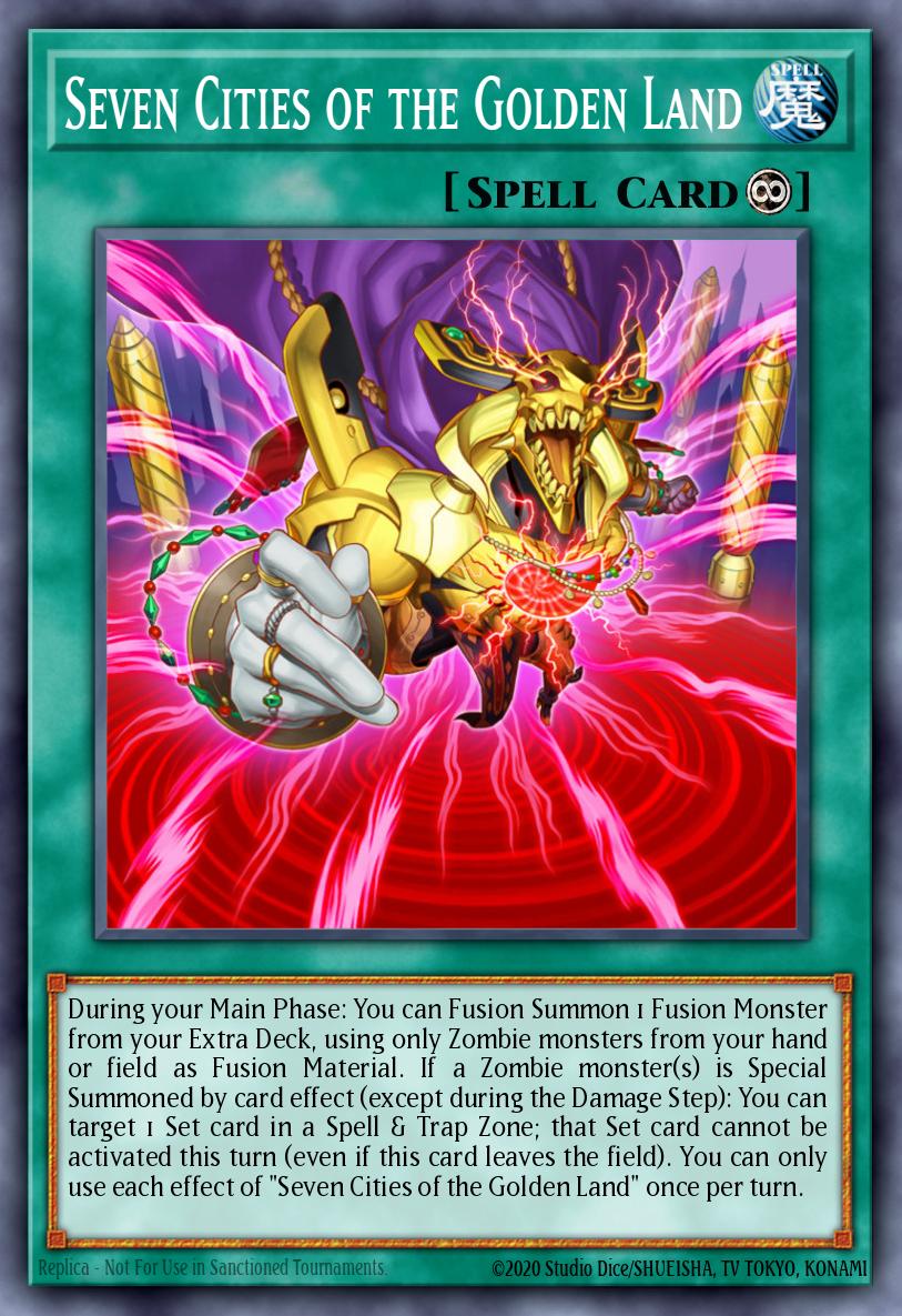 Seven Cities of the Golden Land Yu-Gi-Oh card
