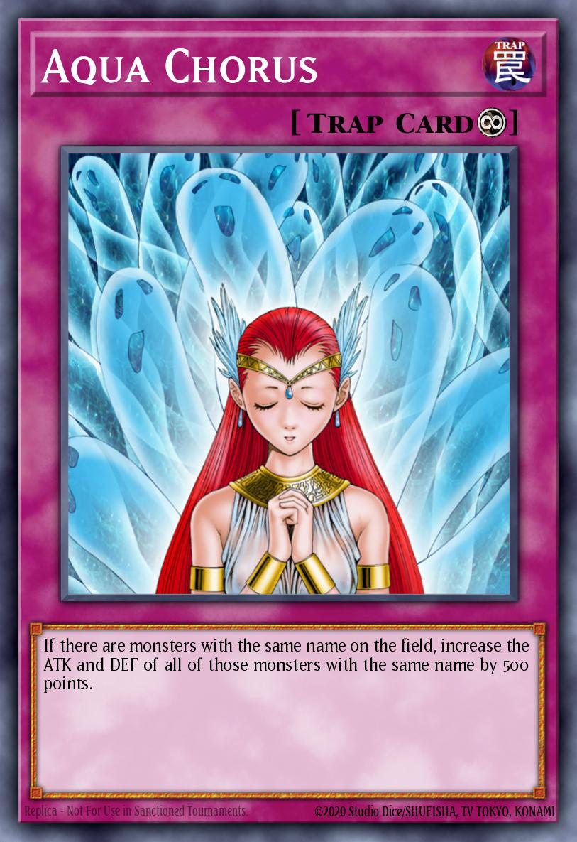 Aqua Chorus Yu-Gi-Oh card