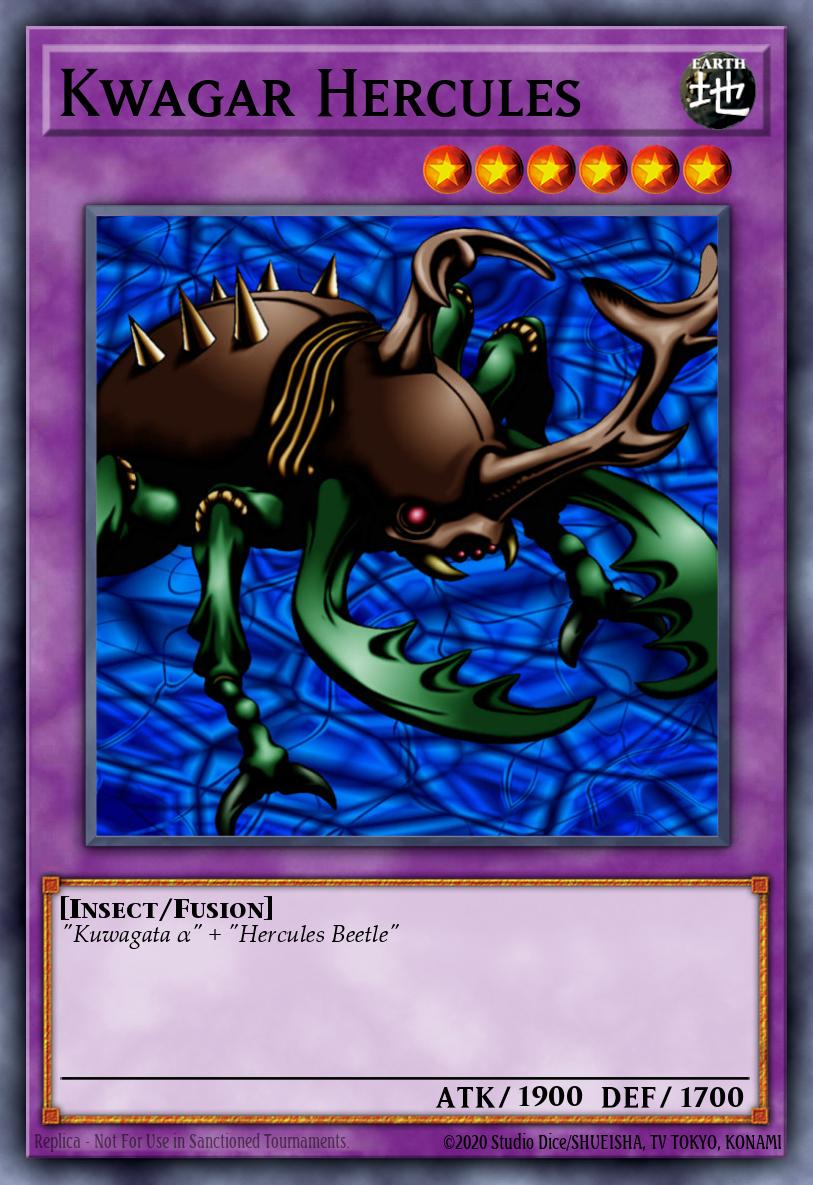 Kwagar Hercules Yu-Gi-Oh card