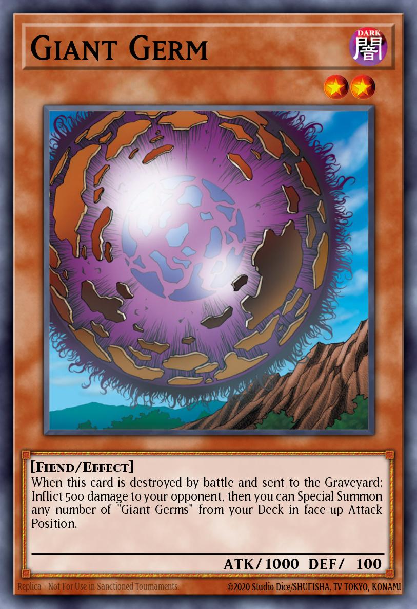 Giant Germ Yu-Gi-Oh card