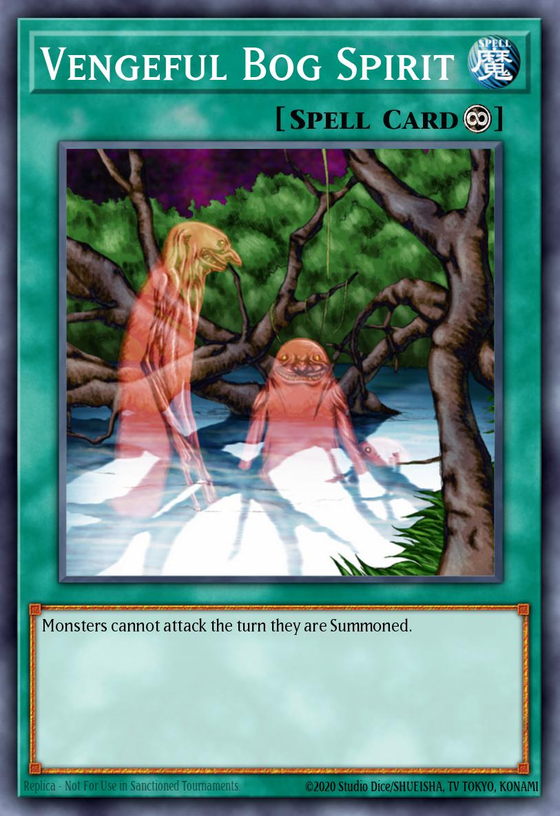 Vengeful Bog Spirit Yu-Gi-Oh card