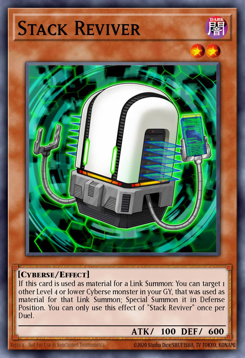 Stack Reviver Yu-Gi-Oh card