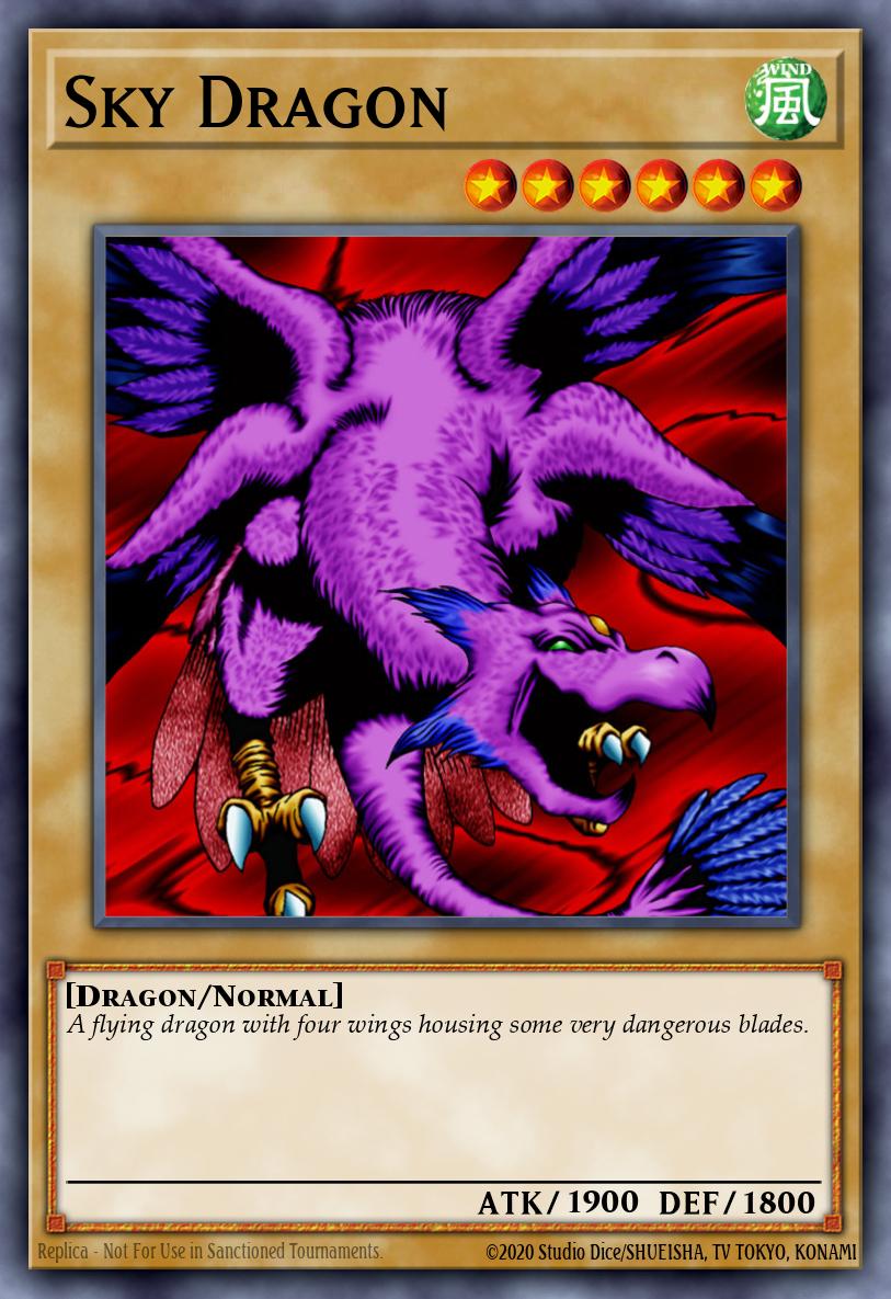 Sky Dragon Yu-Gi-Oh card