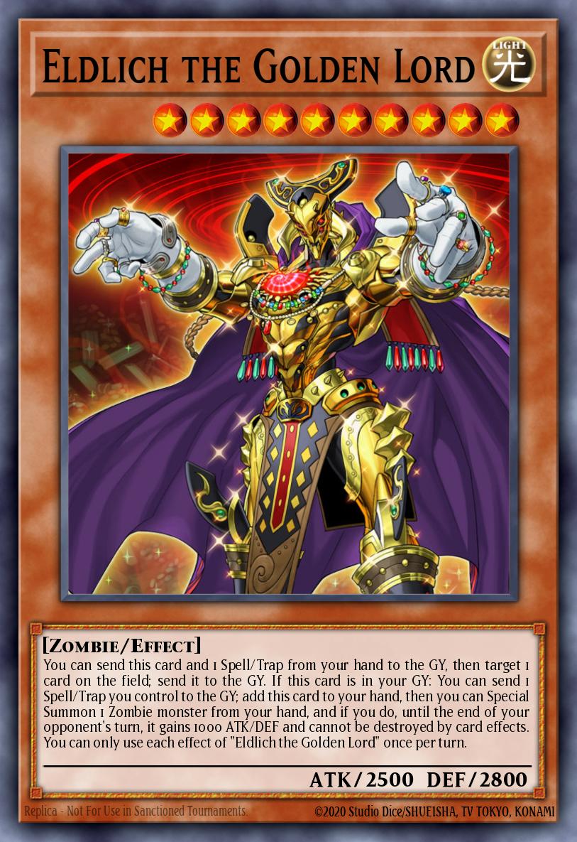 Eldlich the Golden Lord Yu-Gi-Oh card