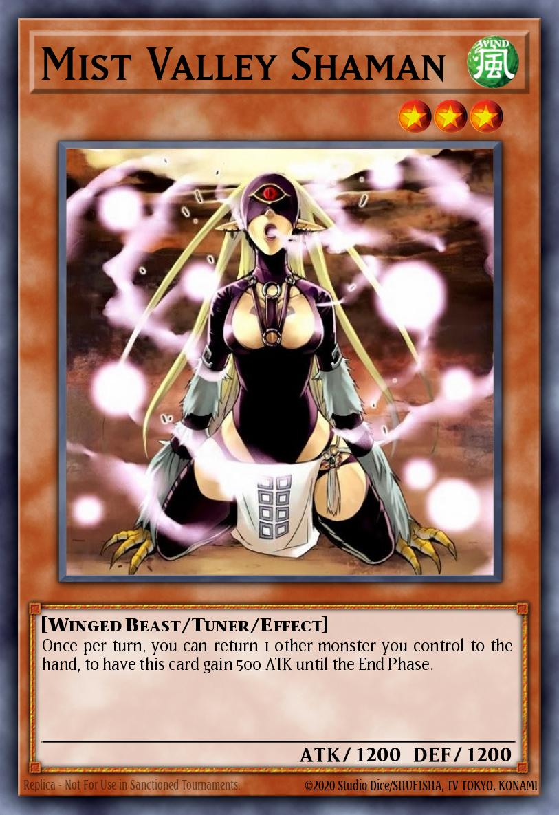 Mist Valley Shaman Yu-Gi-Oh card