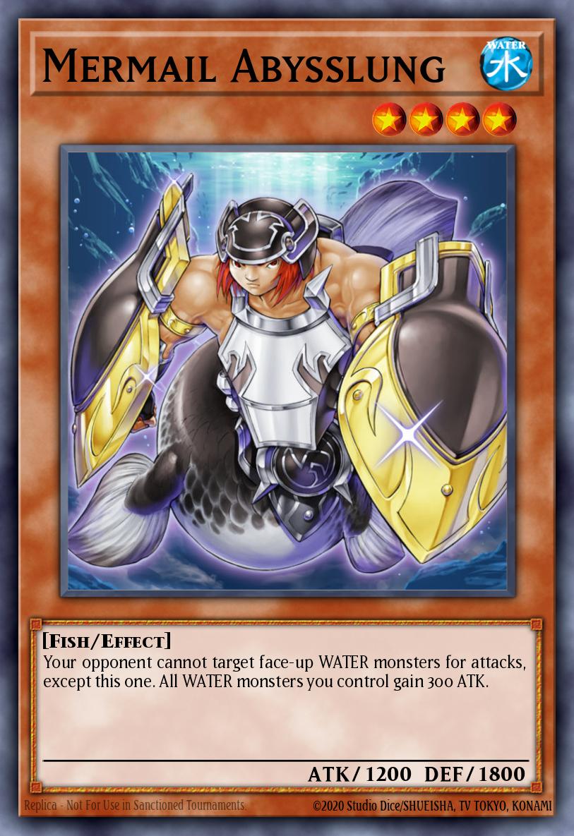 Mermail Abysslung Yu-Gi-Oh card