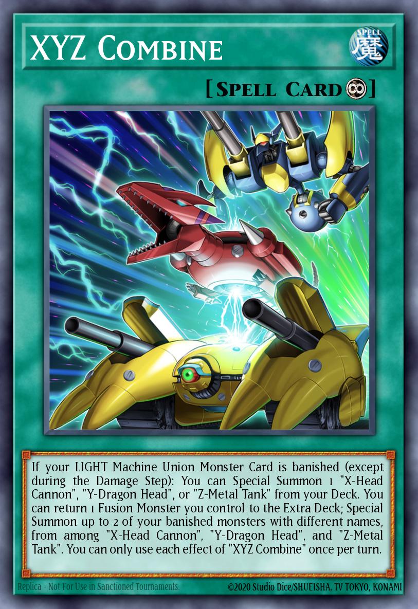 XYZ Combine Yu-Gi-Oh card