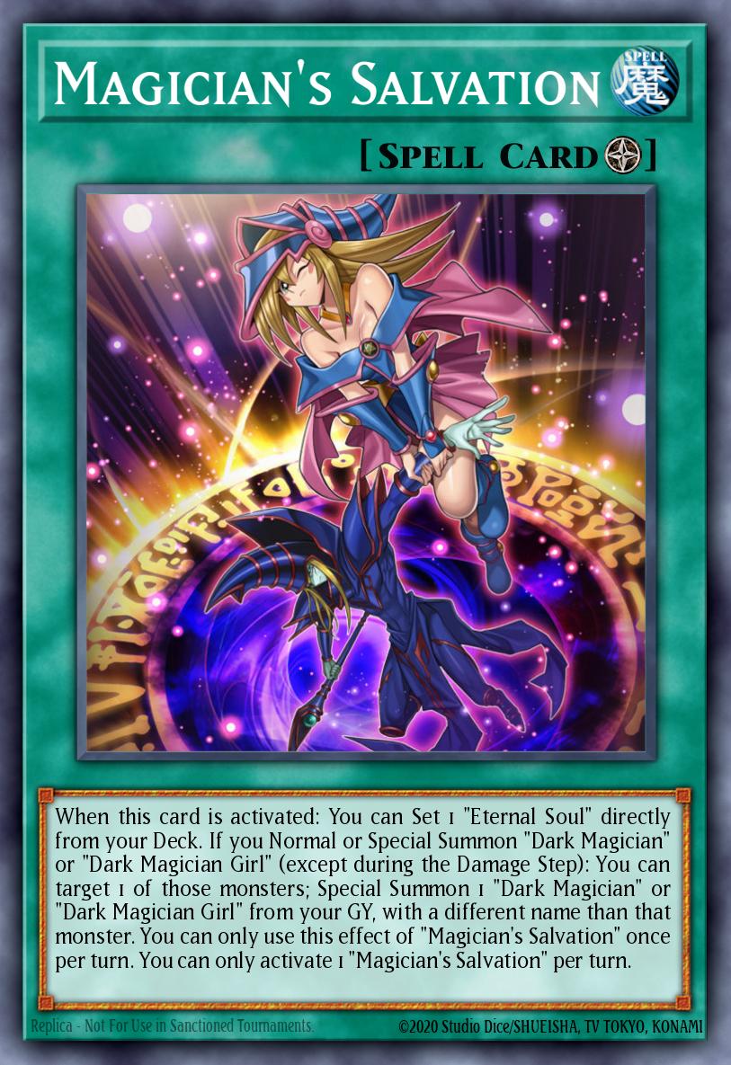 Magician's Salvation Yu-Gi-Oh card