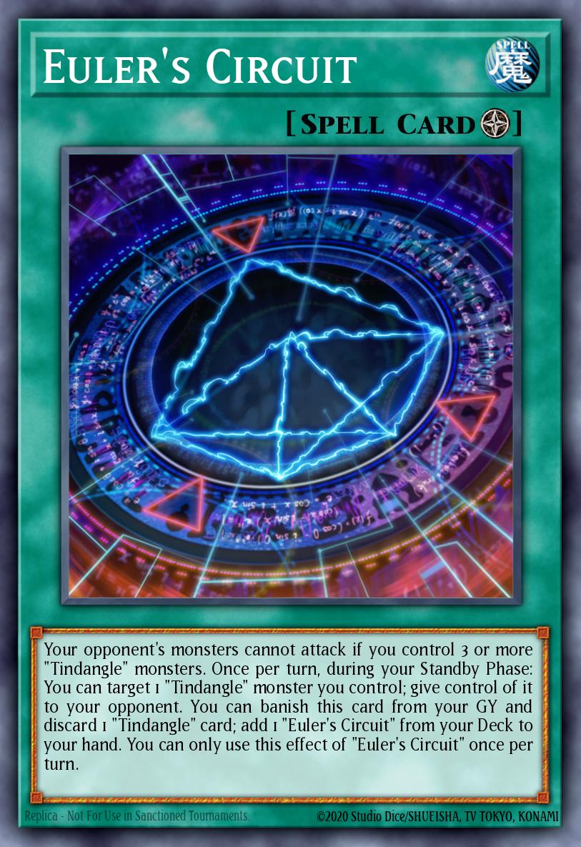 Euler's Circuit Yu-Gi-Oh card