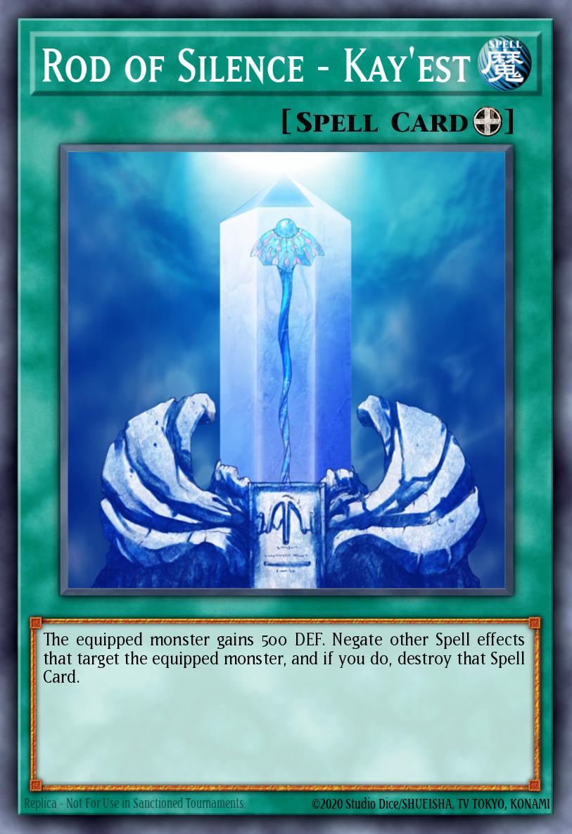 Rod of Silence - Kay'est Yu-Gi-Oh card
