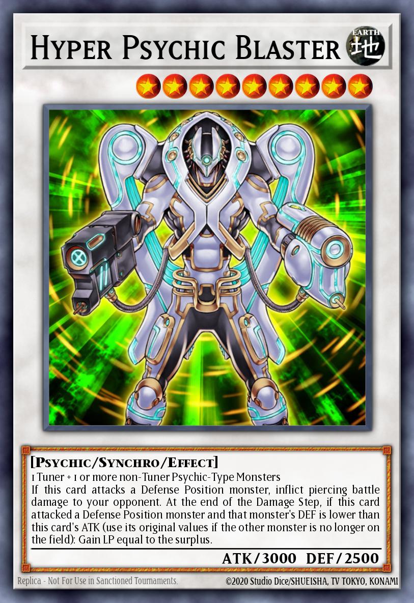 Hyper Psychic Blaster Yu-Gi-Oh card