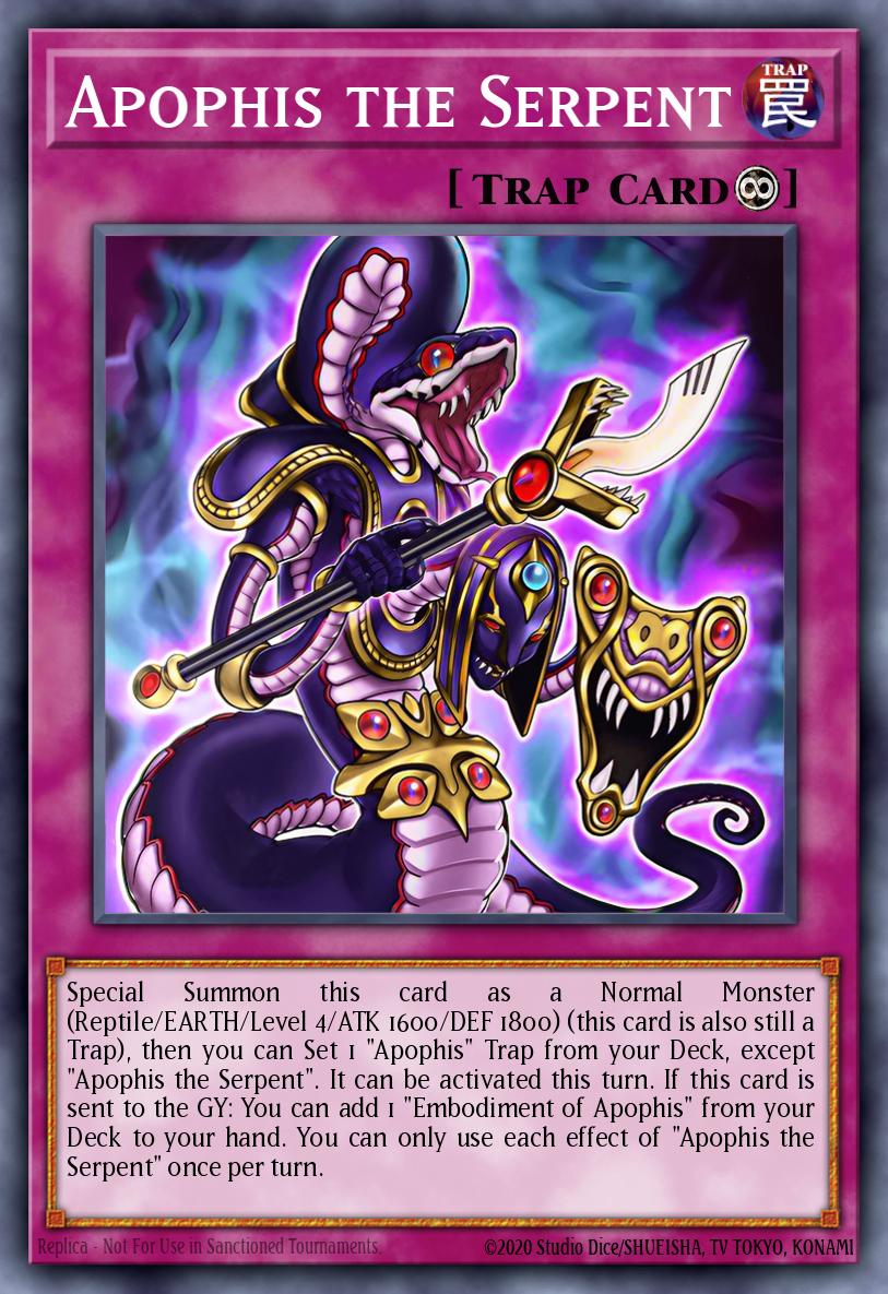 Apophis the Serpent Yu-Gi-Oh card