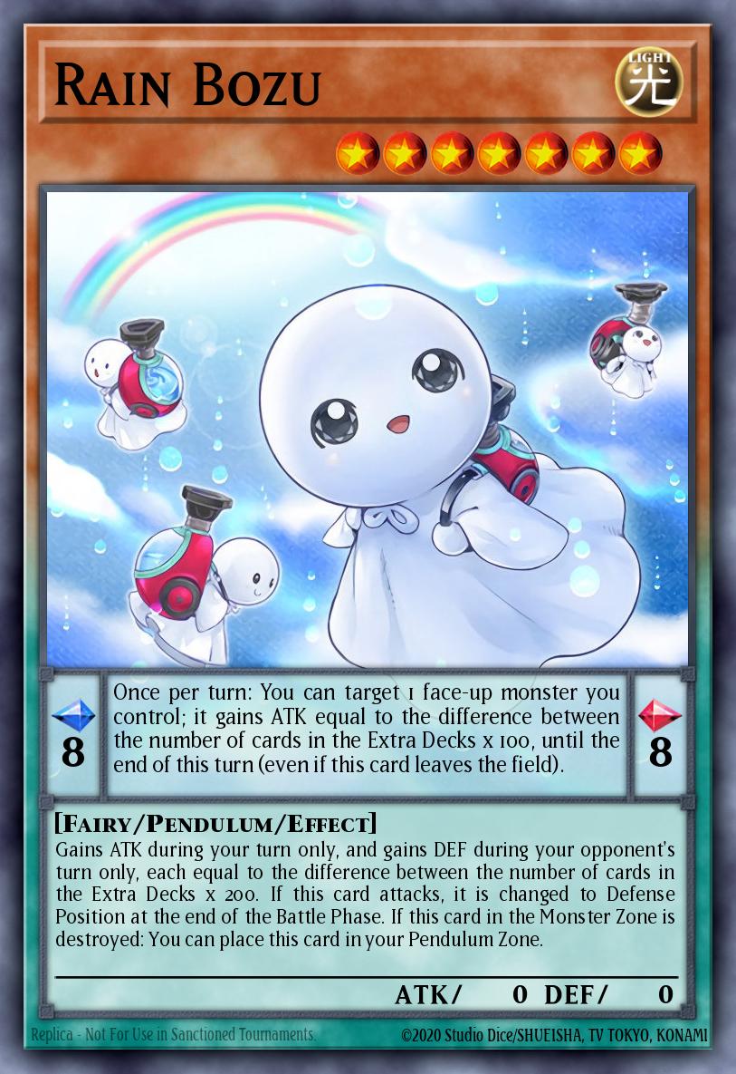 Rain Bozu Yu-Gi-Oh card