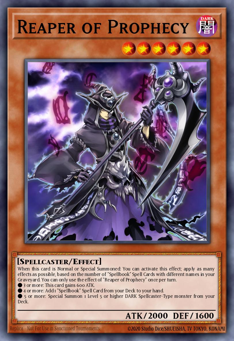 Reaper of Prophecy Yu-Gi-Oh card