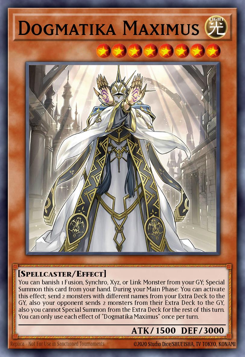 Dogmatika Maximus Yu-Gi-Oh card
