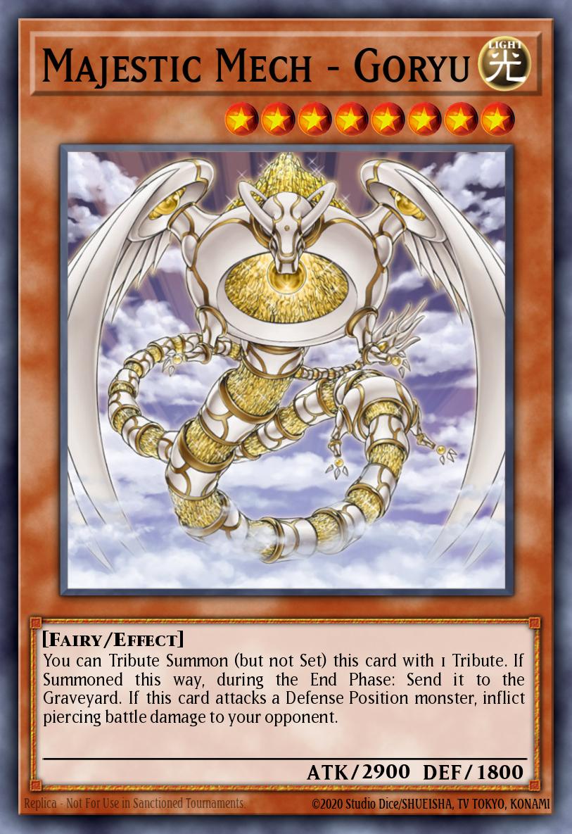 Majestic Mech - Goryu Yu-Gi-Oh card