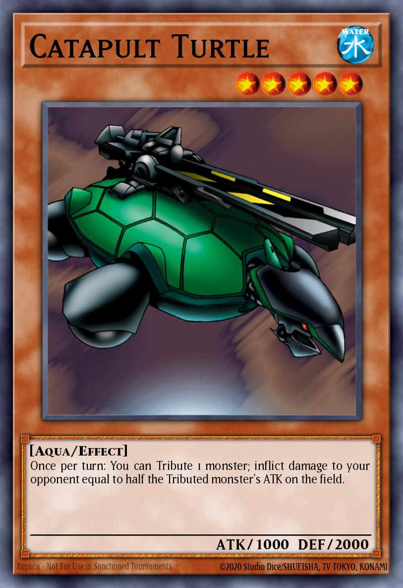 Catapult Turtle Yu-Gi-Oh card
