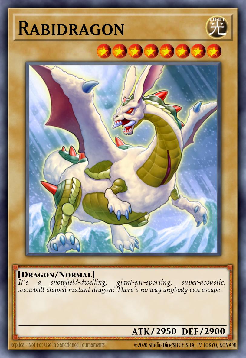 Rabidragon Yu-Gi-Oh card