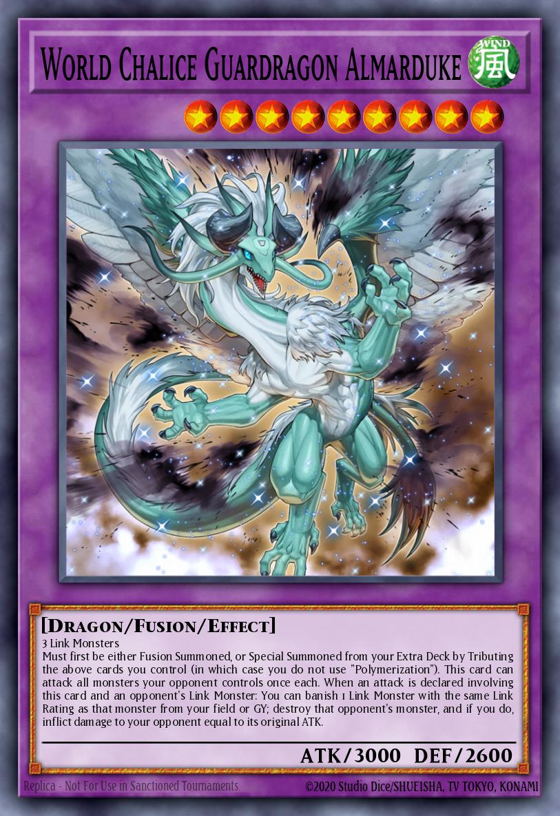 World Chalice Guardragon Almarduke Yu-Gi-Oh card