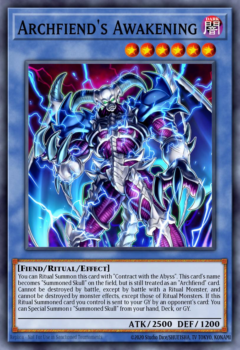 Archfiend's Awakening Yu-Gi-Oh card