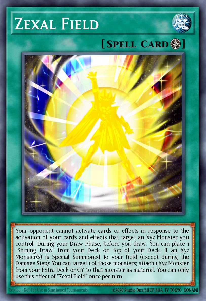 Zexal Field Yu-Gi-Oh card