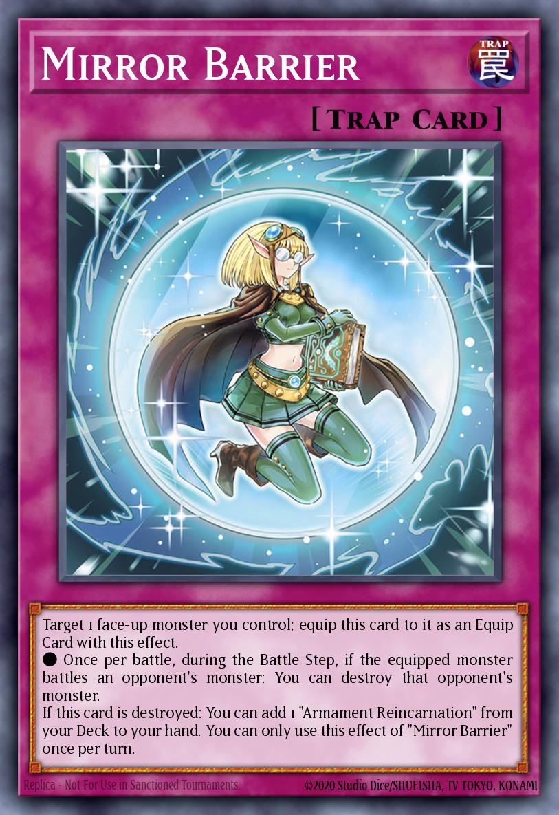Mirror Barrier Yu-Gi-Oh card