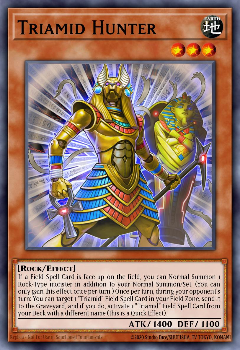 Triamid Hunter Yu-Gi-Oh card