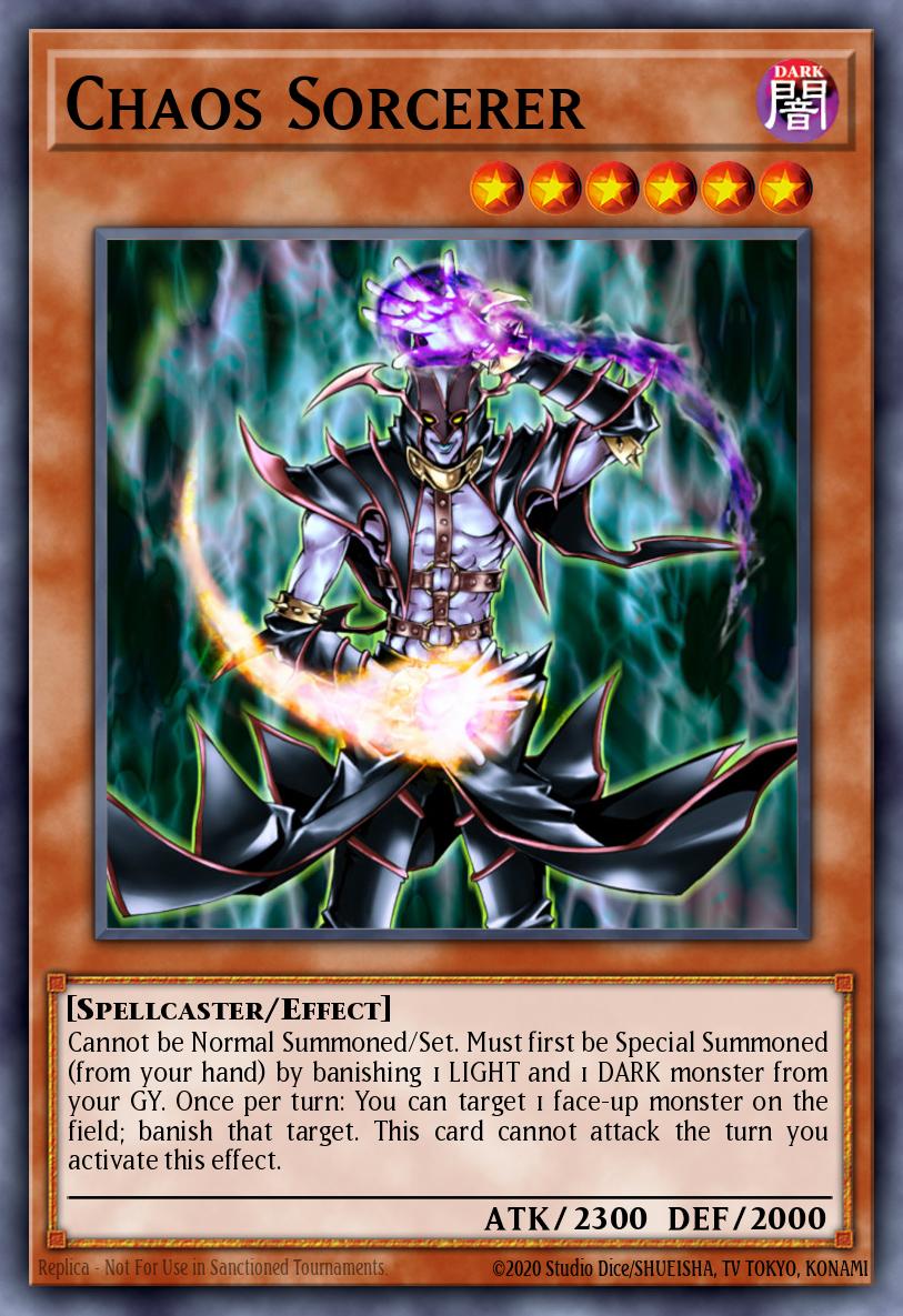 Chaos Sorcerer Yu-Gi-Oh card