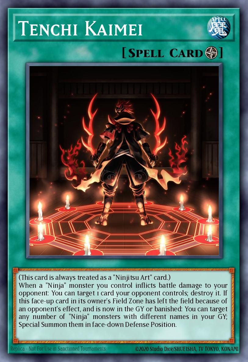 Tenchi Kaimei Yu-Gi-Oh card