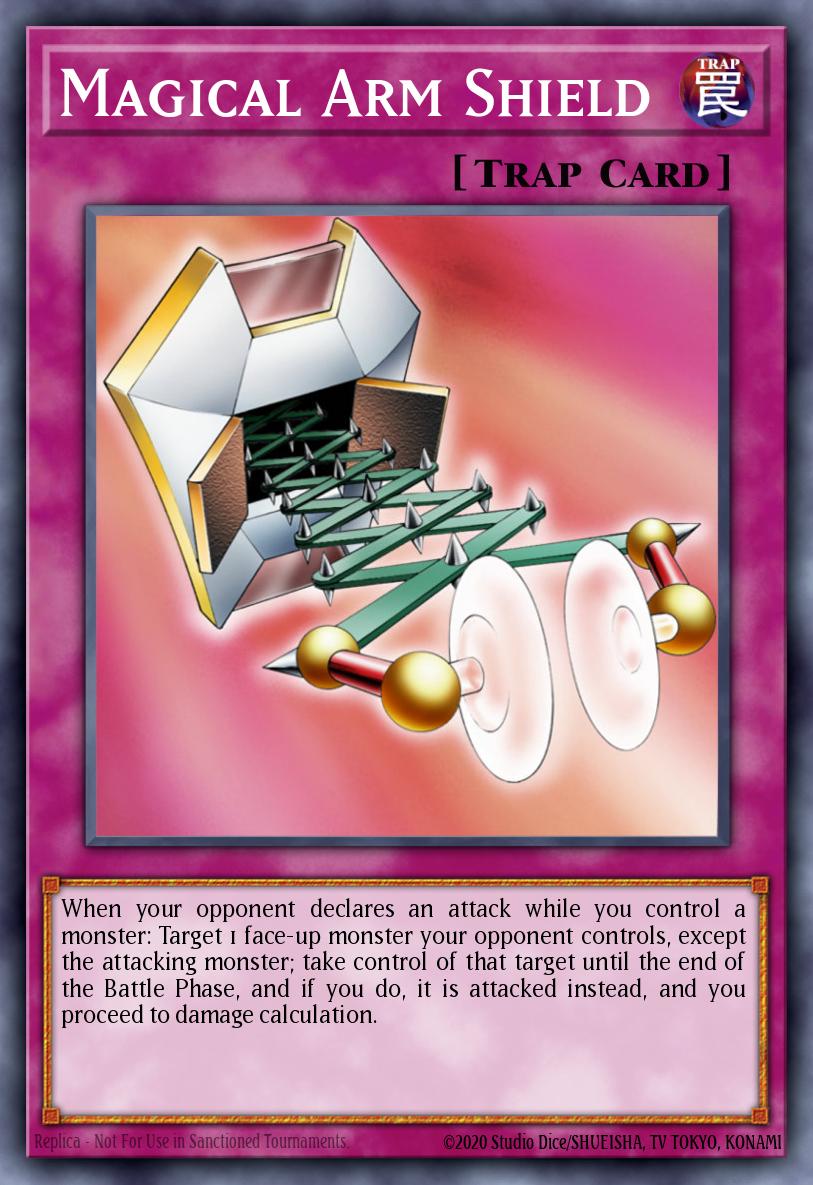 Magical Arm Shield Yu-Gi-Oh card