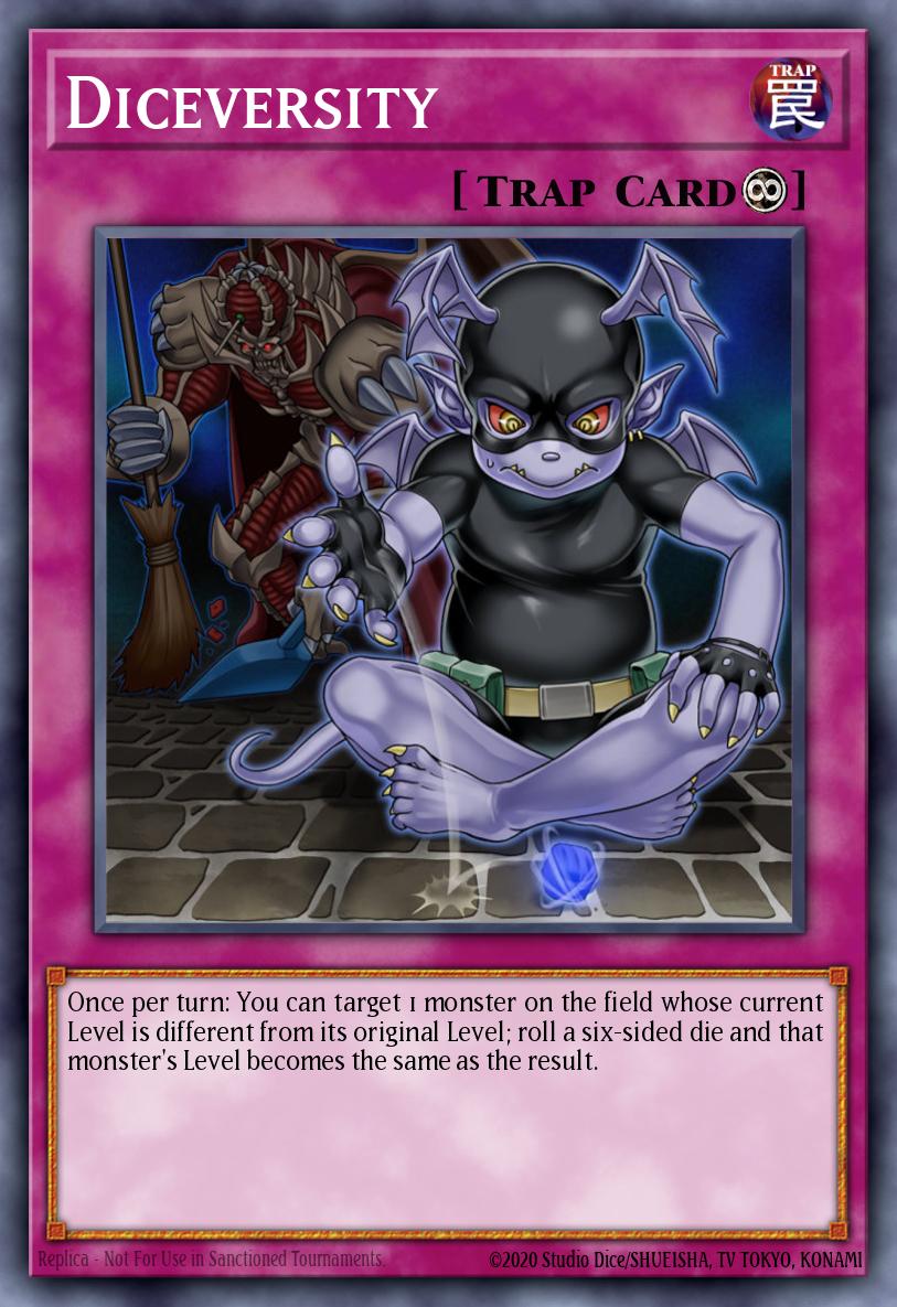 Diceversity Yu-Gi-Oh card