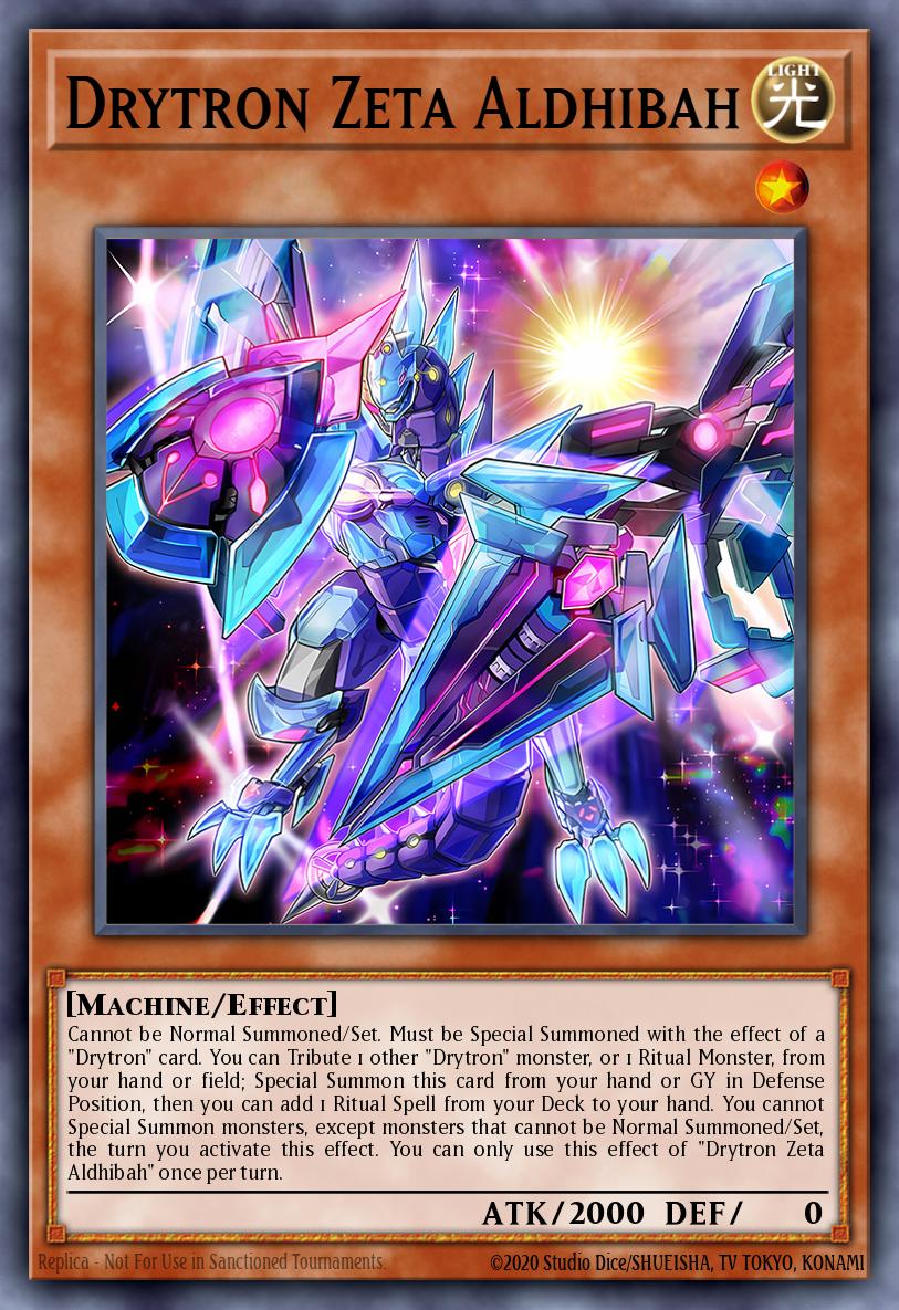 Drytron Zeta Aldhibah Yu-Gi-Oh card