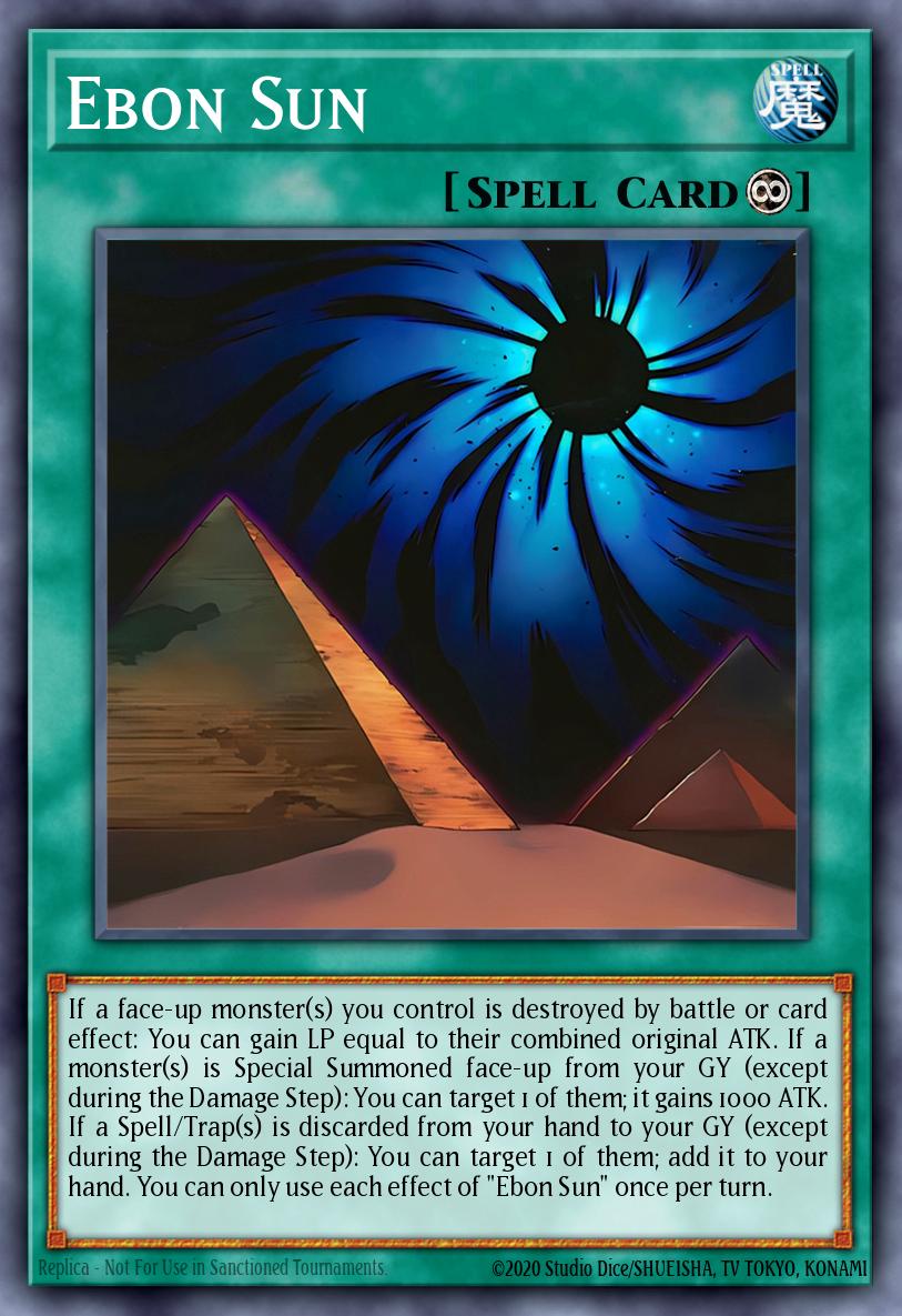 Ebon Sun Yu-Gi-Oh card