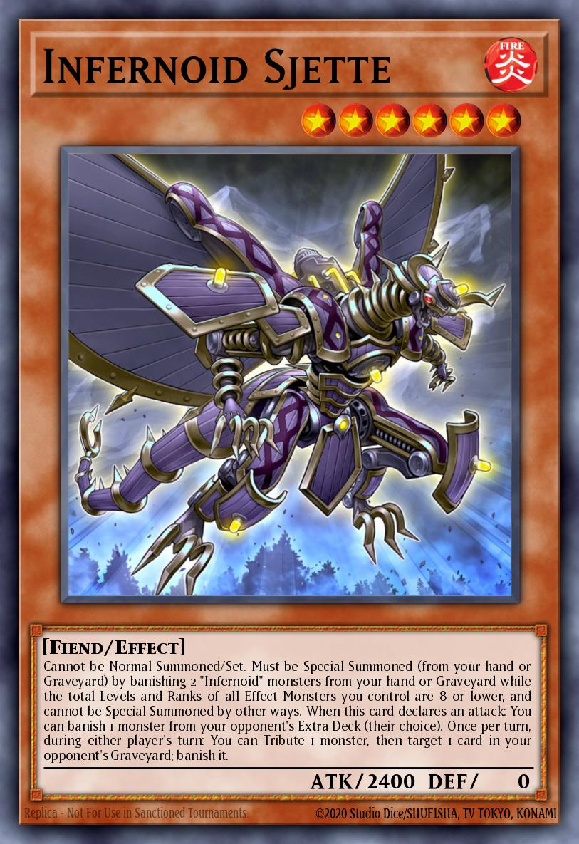 Infernoid Sjette Yu-Gi-Oh card