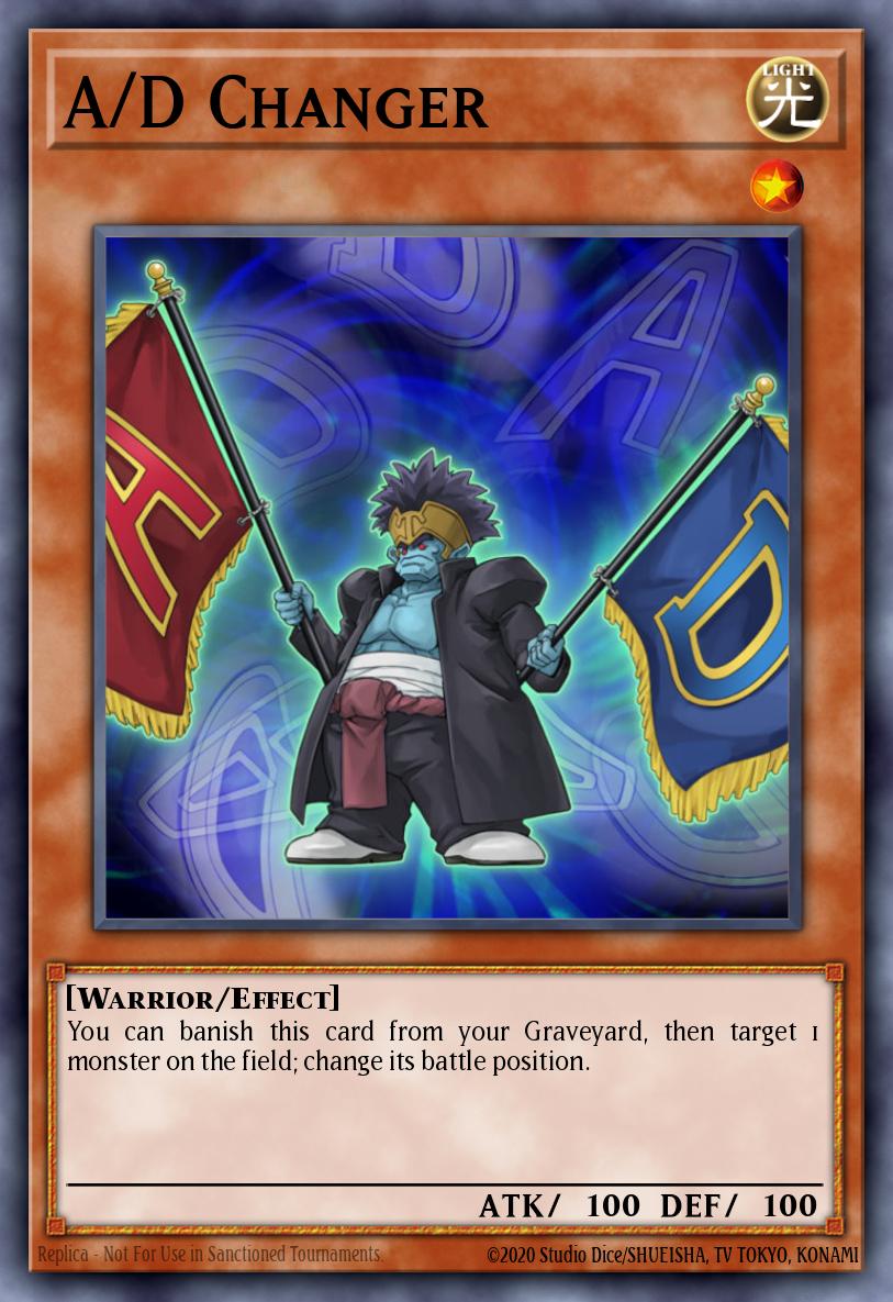 A/D Changer Yu-Gi-Oh card