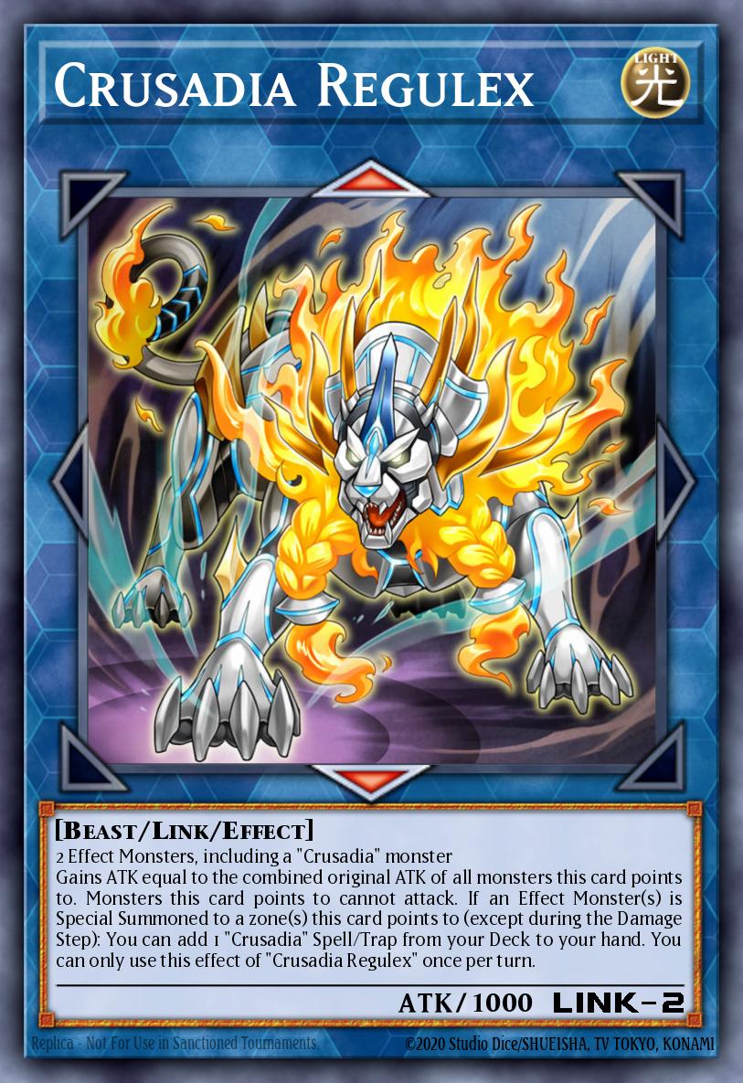 Crusadia Regulex Yu-Gi-Oh card