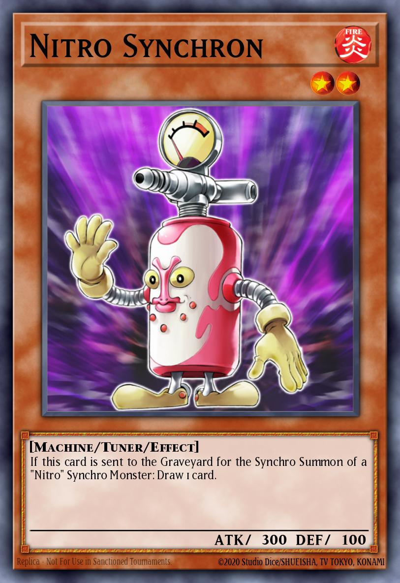 Nitro Synchron Yu-Gi-Oh card