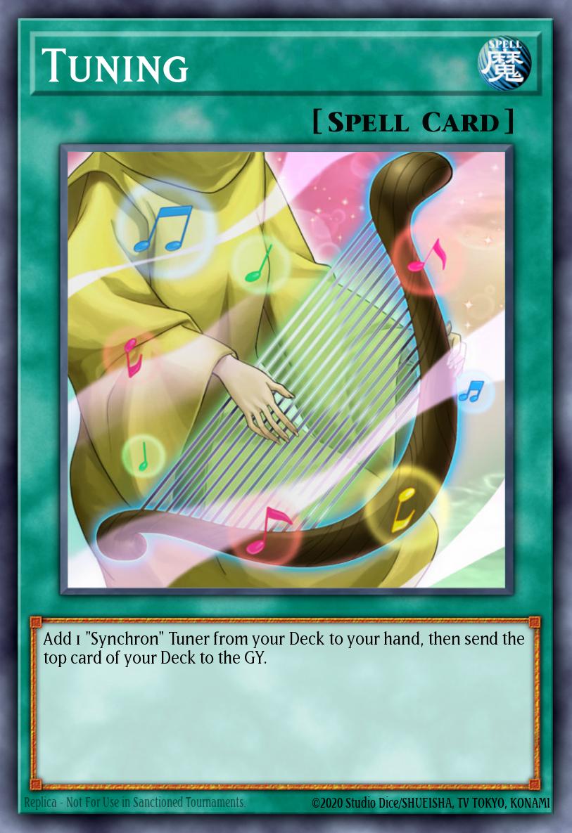 Tuning Yu-Gi-Oh card