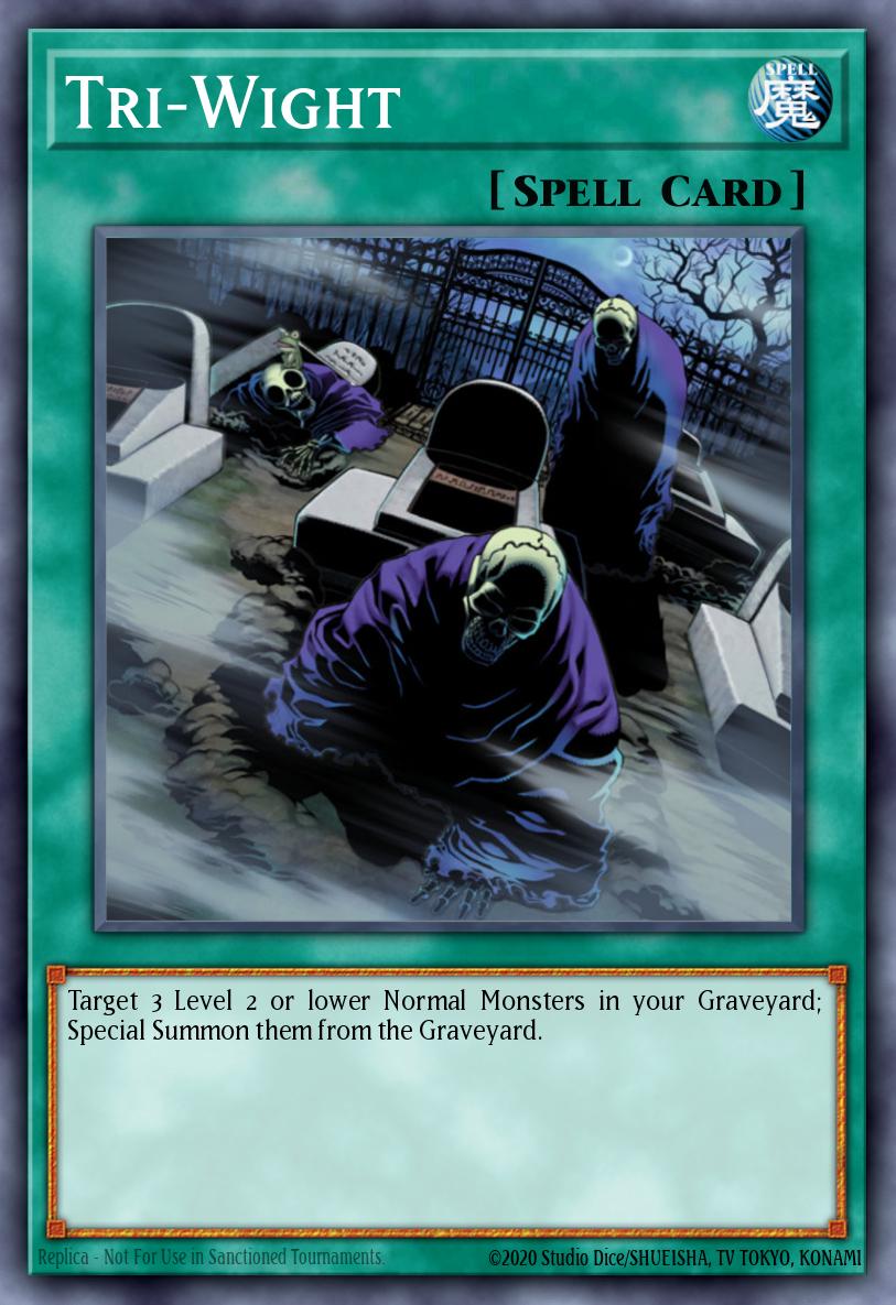 Tri-Wight Yu-Gi-Oh card