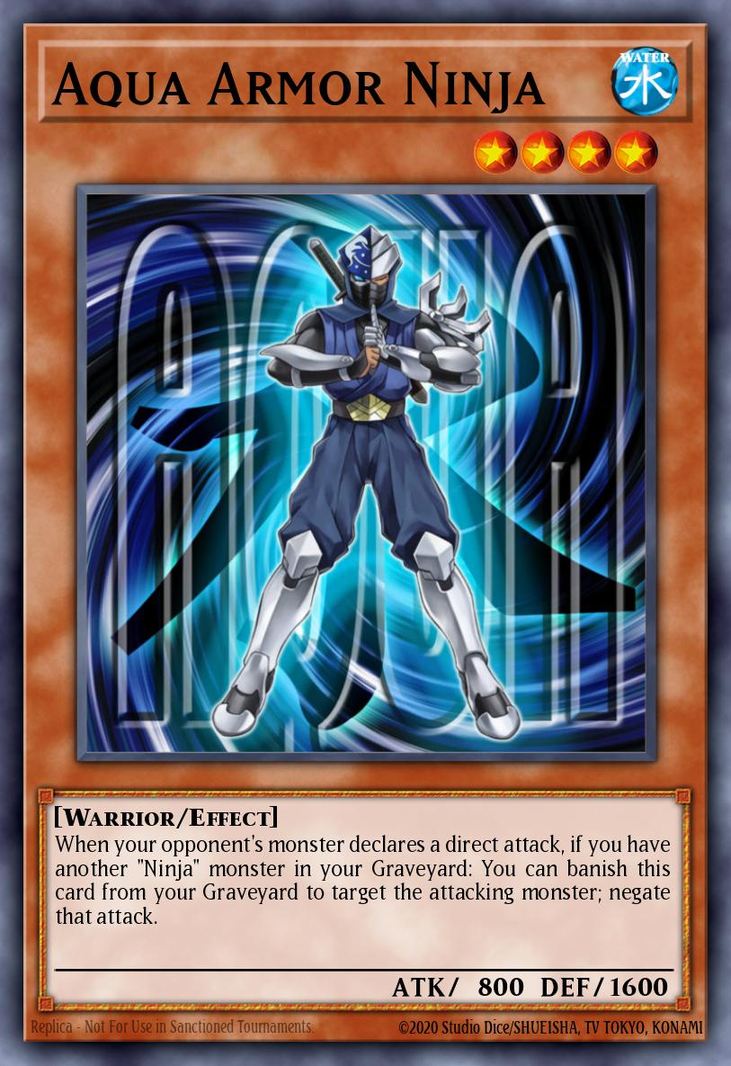 Aqua Armor Ninja Yu-Gi-Oh card