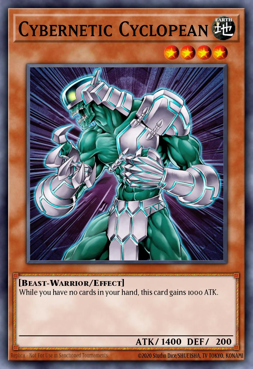 Cybernetic Cyclopean Yu-Gi-Oh card