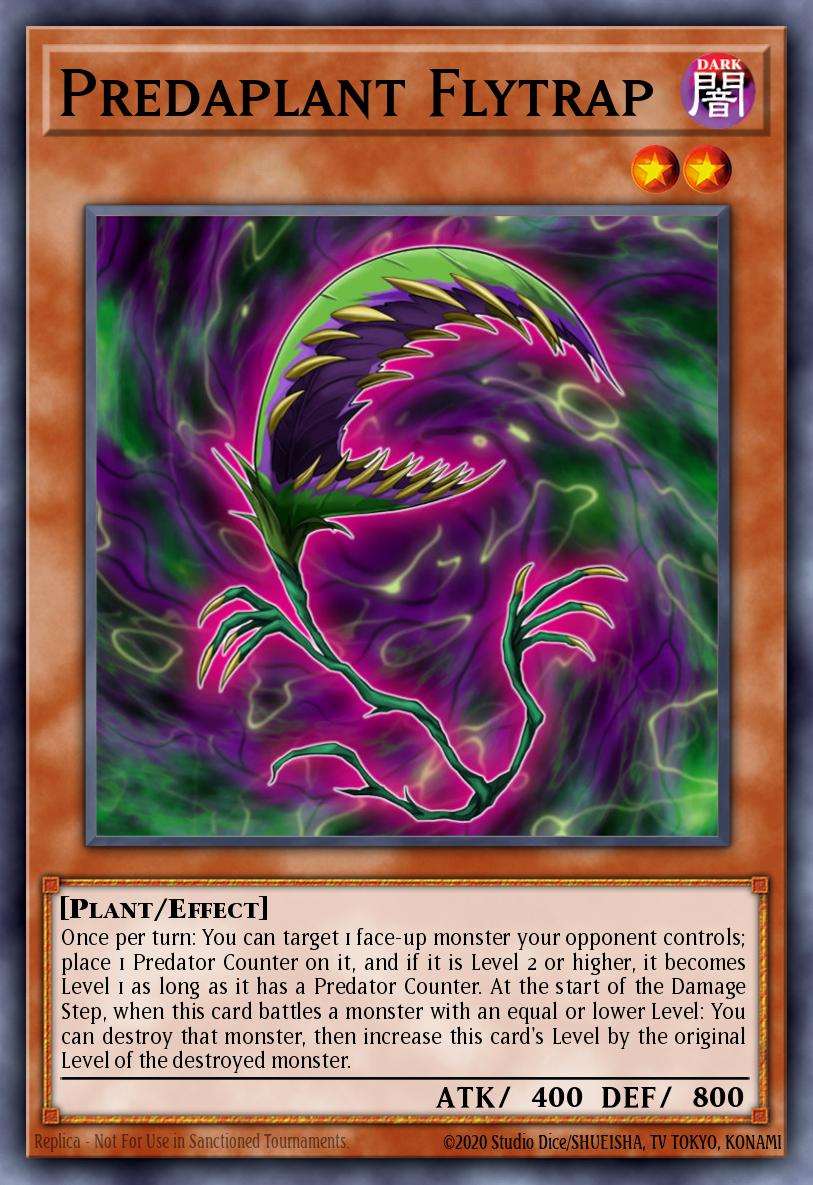 Predaplant Flytrap Yu-Gi-Oh card