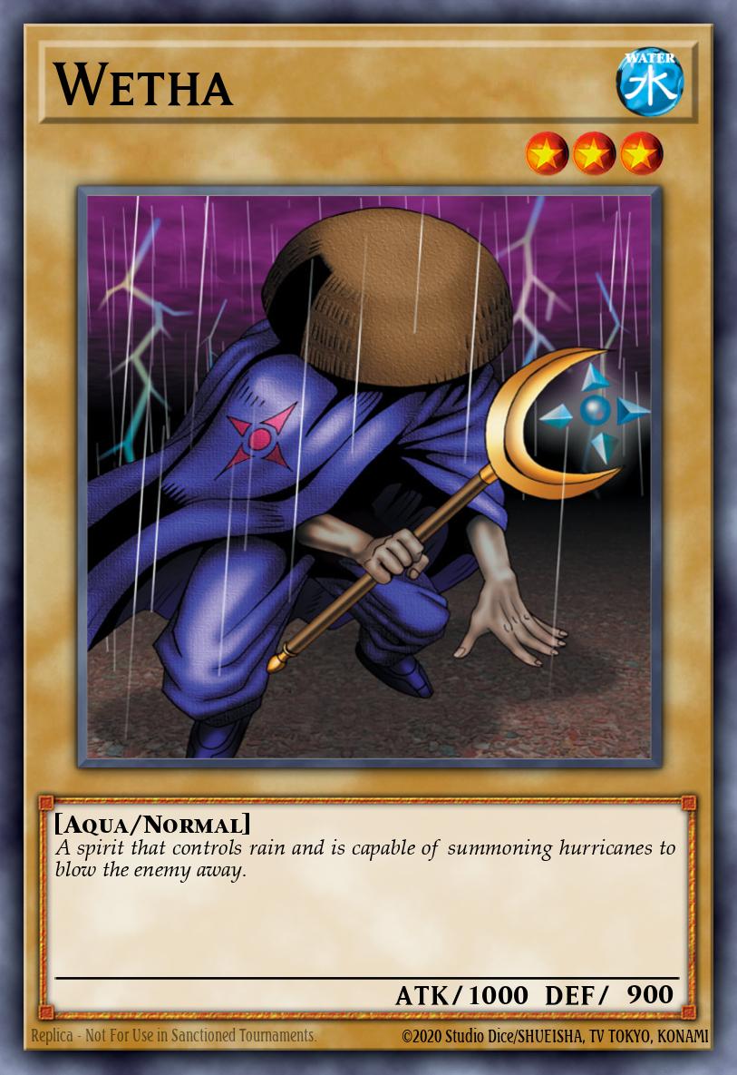 Wetha Yu-Gi-Oh card