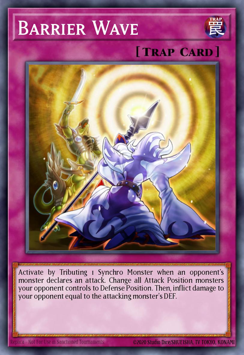 Barrier Wave Yu-Gi-Oh card