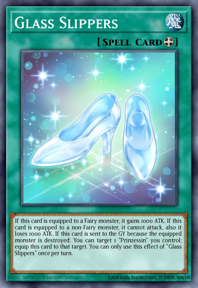 Glass Slippers Yu-Gi-Oh card